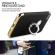 Pachet husa Apple iPhone 6 Plus/6S Plus Elegance Luxury 3in1 Ring Black folie de sticla gratis