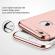 Pachet husa Apple iPhone 6 Plus/6S Plus Elegance Luxury 3in1 Ring Rose-Gold folie de sticla gratis