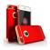 Pachet husa Apple iPhone 7 PlusElegance Luxury 3in1 Red folie de sticla gratis