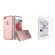 Pachet husa Apple iPhone 7 Plus Elegance Luxury 3in1 Rose-Gold folie de sticla gratis