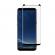 Folie sticla Samsung Galaxy S8 ecran complet Case Friendly Negru