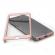Husa Apple iPhone 6/6S IPAKY Premium Pro Full Cover  360Roz Auriu/Pink Gold + Folie Cadou