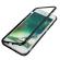 Husa Apple iPhone 7 Magnetica  360grade BlackPerfect Fit cu spate de sticla securizata premium + folie de sticla gratis