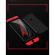 Husa Full Cover  360GKK Apple iPhone 8 - Negru-Rosu