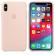 Husa de protectie Apple pentru iPhone XS Max Silicon Pink Sand