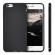 Husa iPhone 6 / iPhone 6S (4.7) tip carcasa slim silicon mat Negru