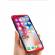 Husa protectie pentru iPhone X Negru-Rosu Fullbody Fata-Spate Hard Case