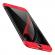 Husa telefon Apple Iphone 6/6S ofera protectie Subtire 3in1 Lux Design Red-Black + Folie Sticla