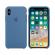 Husa Apple iPhone Xdin SiliconANTISOCOEM Blue
