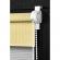 Rulou textil day&night , galben , l 37 cm x h 140 cm
