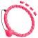 Cerc fitness smart hula hop 50 cm roz rebel active