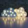 Lampa led decorativa, lumina alb cald, abs, diverse modele