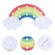 Lampa led decorativa, lumina alb cald, abs, diverse modele