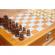 Set sticla cu 4 pahare, cutie speciala sah, piese sah incluse, sticla