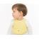 Baveta flexi bib minikoioi 100% premium silicone mellow yellow