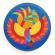 Disc frisbee djeco pasare
