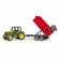 Tractor john deere 6920 cu remorca basculabila bruder