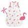 Sac de dormit bamboo flamingo 80 cm 0.5 tog