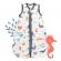 Sac de dormit bamboo under the sea 90 cm 0.5 tog