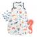 Sac de dormit bamboo under the sea 90 cm 0.5 tog