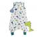 Sac de dormit cu picioruse bamboo dinosaur 100 cm 0.5 tog