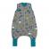 Sac de dormit cu picioruse si talpa antiderapanta dinosaur 80 cm + manseta 1.0 tog