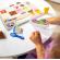 Set de joaca din lemn si puzzle magnetic - inghetata