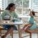 Scaun de masa booster ity by ingenuity my spot easy-clean teal