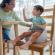 Scaun de masa booster ity by ingenuity my spot easy-clean grey