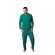 Pijama barbat, maneca lunga pantaloni lungi, verde L bumbac