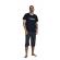Pijamale barbati din bumbac, tricou, pantaloni trei sferturi, Bluemarin L