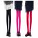 Set de 3 perechi ciorapi lungi PENTI,Micro 40,Negru,Fucsia,Rosu 4-5 ani