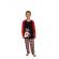 Pijama baieti Craciun, 11-12 ani bumbac, HO HO Multicolor