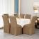 Set 6 huse universale pentru scaune, cu volan, maro deschis