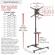 Barkan mobile tv mount cart+self 32