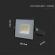 Reflector led smd 20w 6400k ip65 - negru