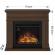 Larsen Premium Walnut semineu decorativ electric