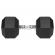 Gantere dumbbell hex fonta cauciucata 27.5kg rebel acti