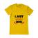 Tricou adler barbat i just wanna chill galben