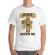 Tricou adler barbat jesus saved me alb