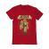 Tricou adler barbat jesus saved me rosu