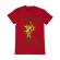 Tricou adler barbat keep the faith rosu