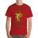 Tricou adler barbat keep the faith rosu