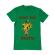Tricou adler barbat keep the faith verde mediu