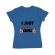 Tricou adler dama i just wanna chill albastru azuriu