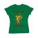Tricou adler dama keep the faith verde mediu
