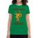 Tricou adler dama keep the faith verde mediu