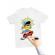 Tricou de colorat cat on skate
