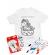 Tricou de colorat donut worry be happy