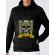 Hoodie barbat cu gluga born to ride negru